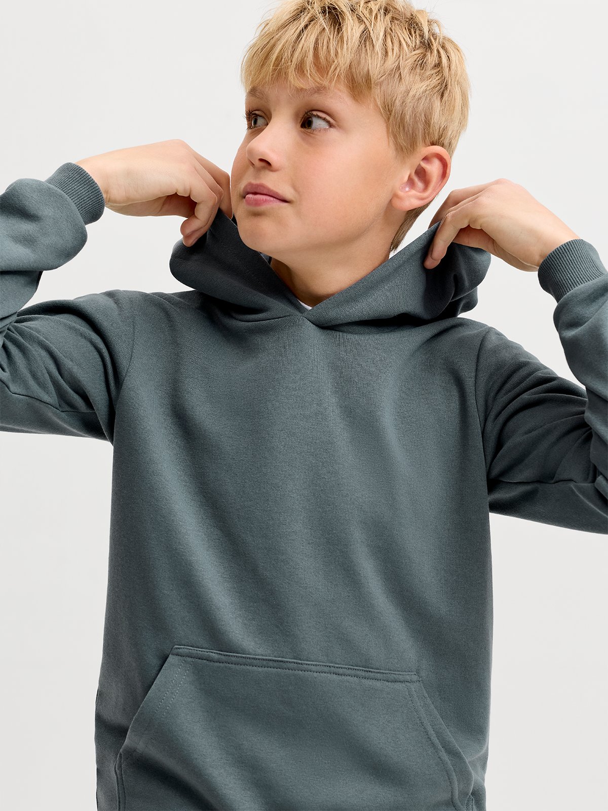 Jack and Jones Junior Bradley Sweat Hood Junior Turbulence