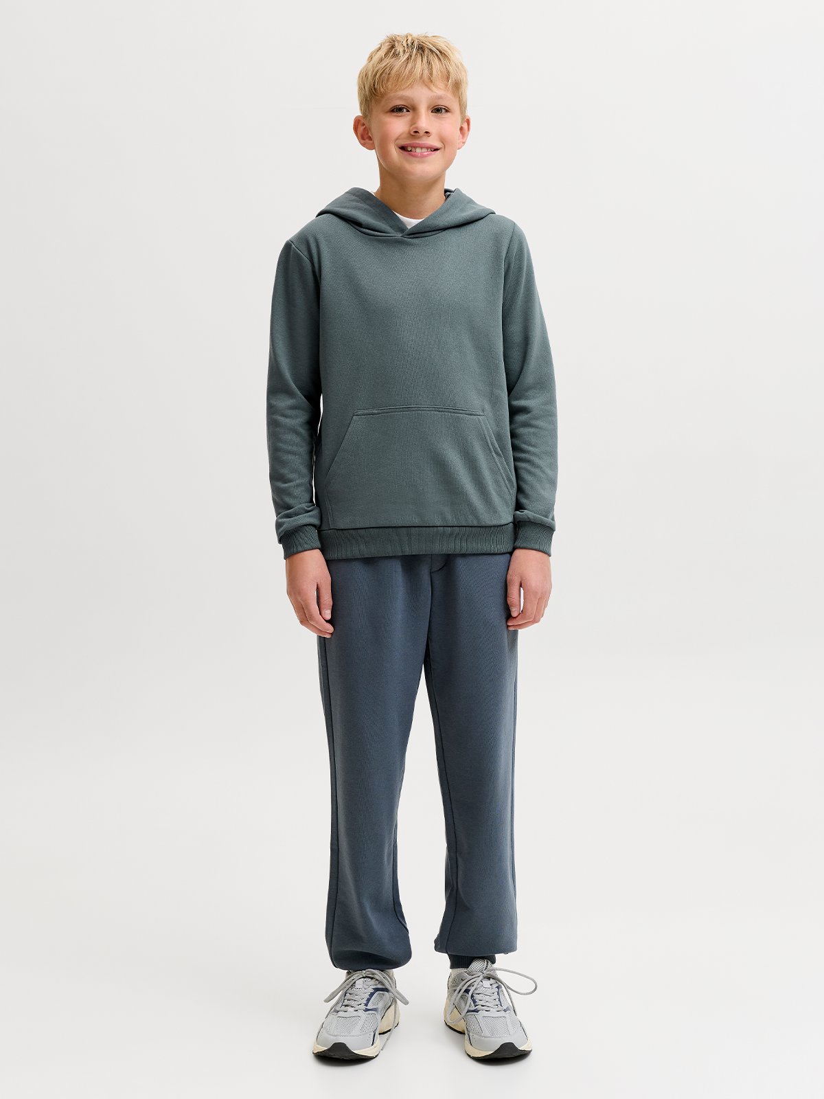 Jack and Jones Junior Bradley Sweat Hood Junior Turbulence