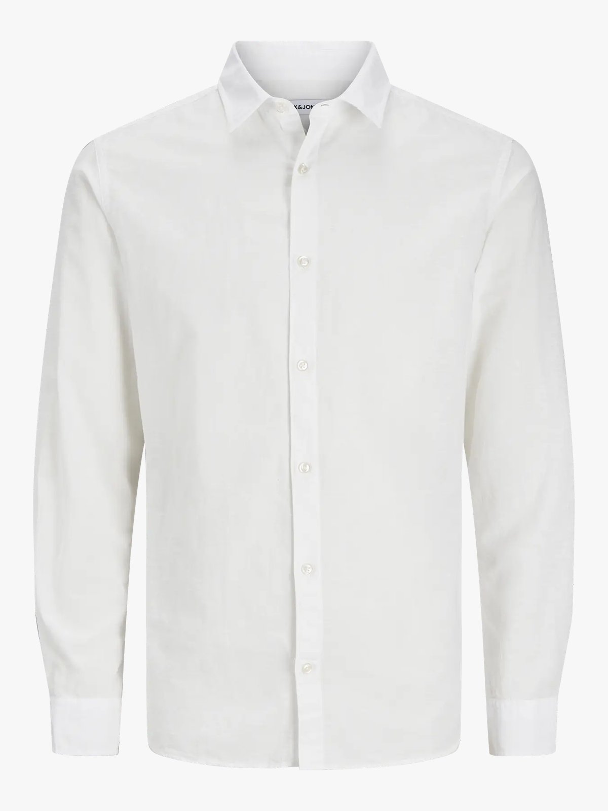 Jack and Jones Junior Breeze Shirt Long Sleeve Junior White