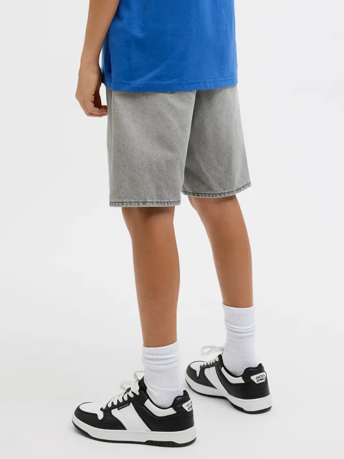 Jack and Jones Junior Tony Original Shorts Junior Grey Denim