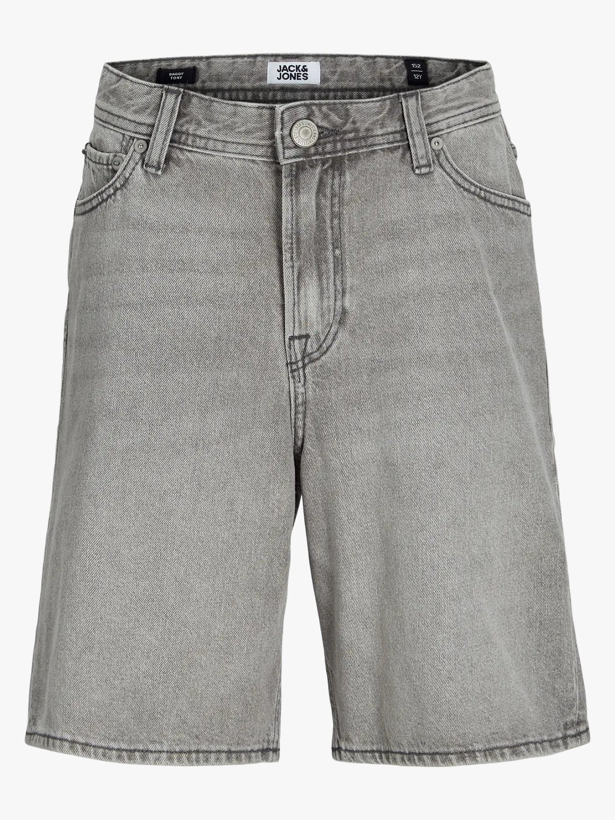 Jack and Jones Junior Tony Original Shorts Junior Grey Denim