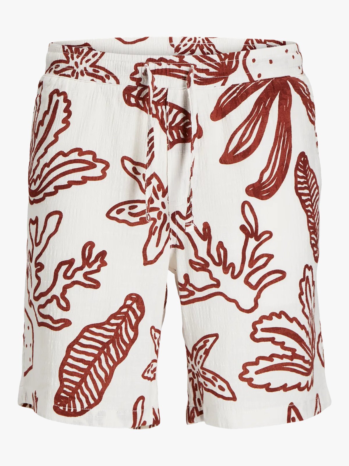 Jack and Jones Junior Jaiden Crinkle Jogger Shor Junior Cloud Dancer