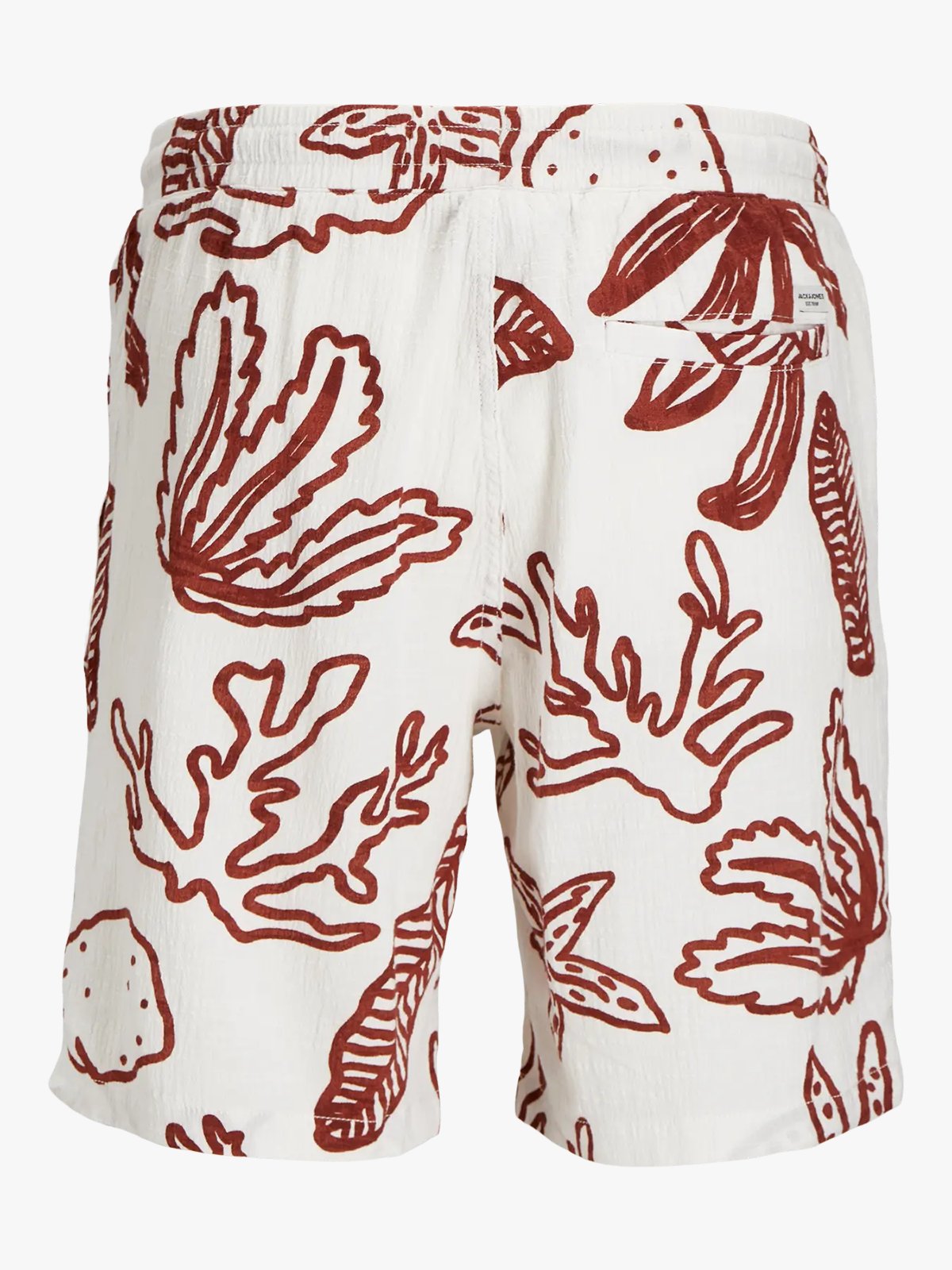 Jack and Jones Junior Jaiden Crinkle Jogger Shor Junior Cloud Dancer