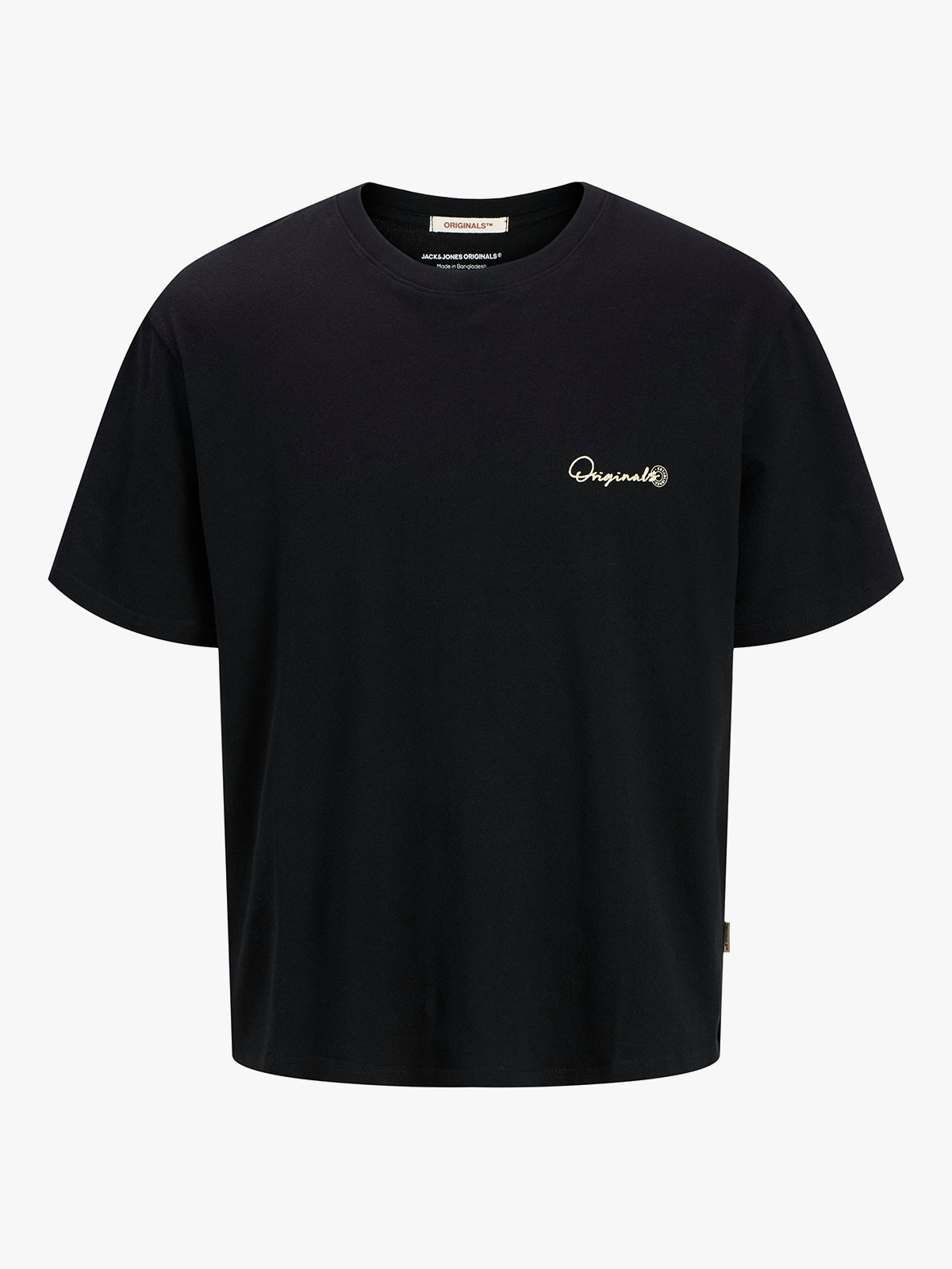 Jack and Jones Junior Capulco Type Tee Crew Neck Junior Black