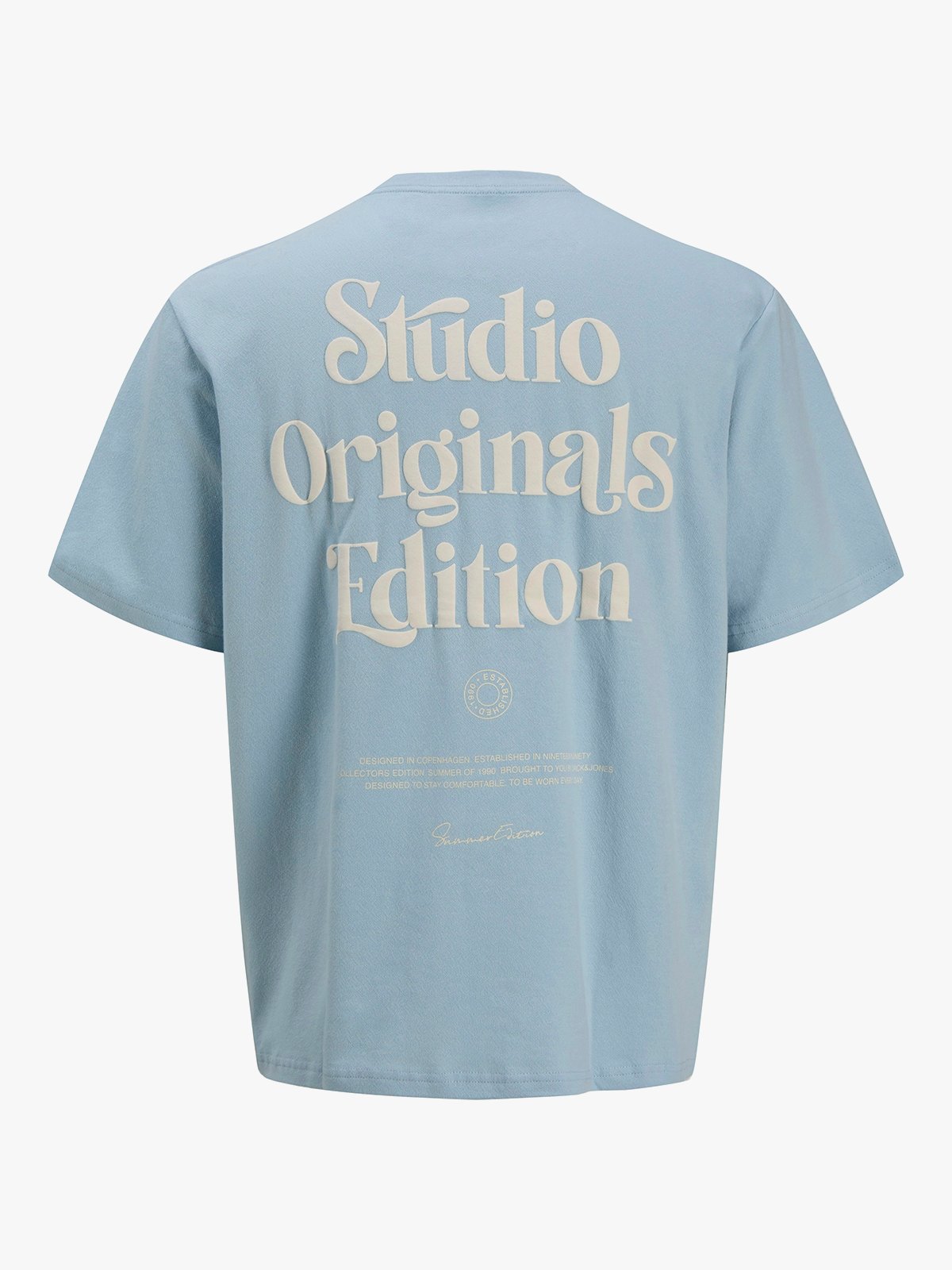 Jack and Jones Junior Capulco Type Tee Crew Neck Junior Skyway