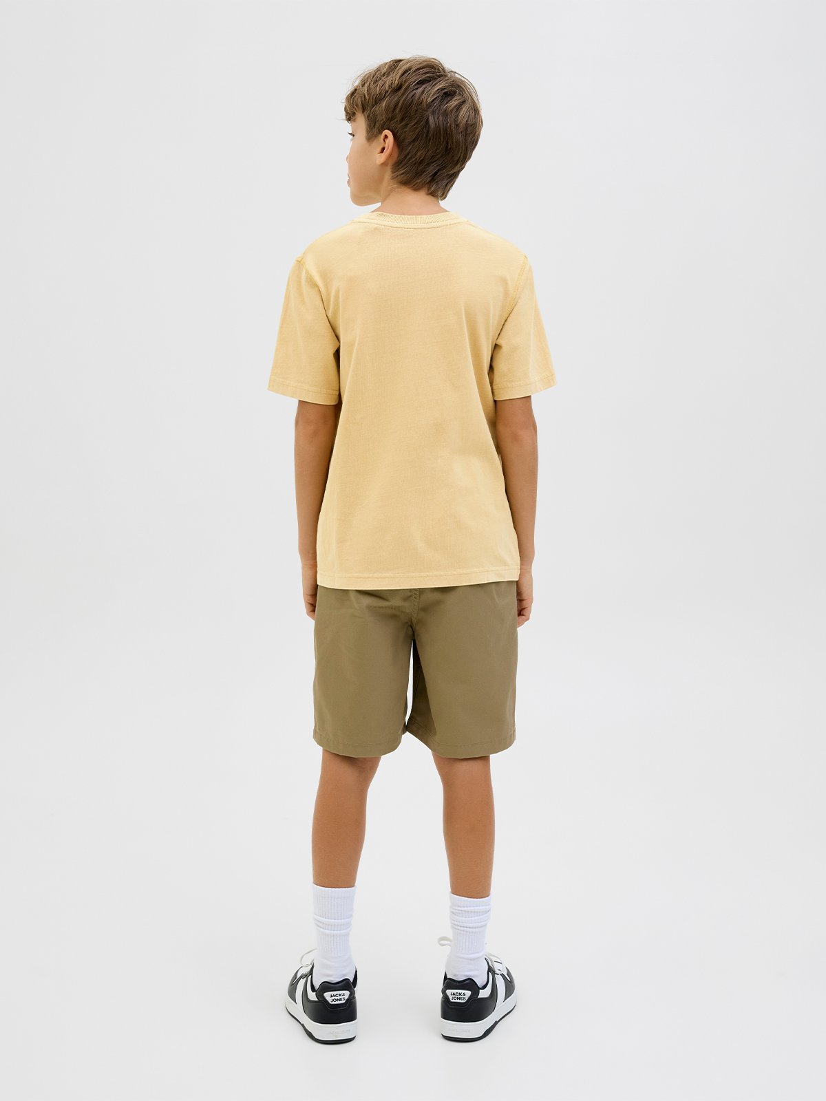 Jack and Jones Junior Junior Blumanson Short Sleeve Tee Junior Moonstone