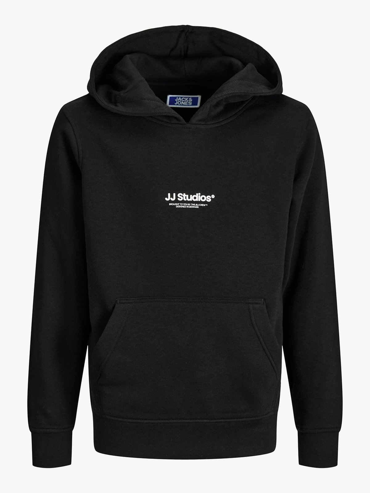 Jack and Jones Junior Soho Sweat Hood Jnr Black