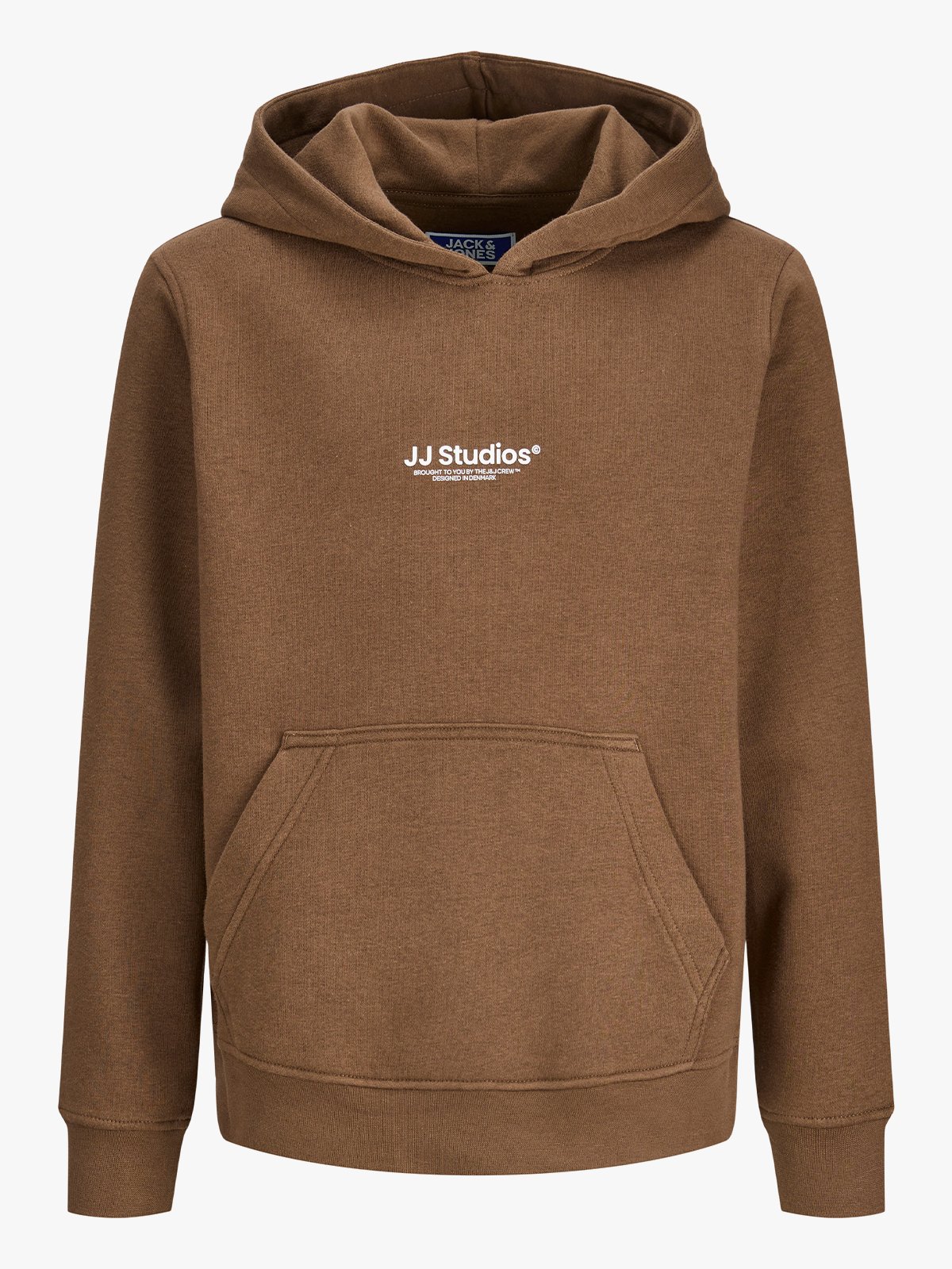 Jack and Jones Junior Soho Sweat Hood Junior Cocoa