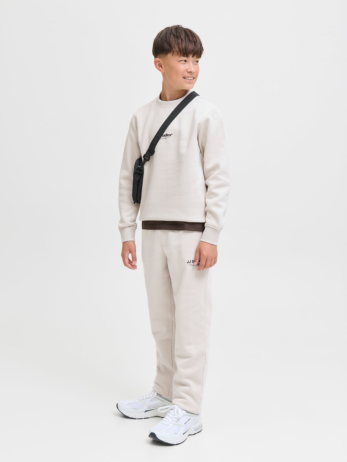 Jack and Jones Junior Soho Sweat Crew Neck Junior Moonbeam