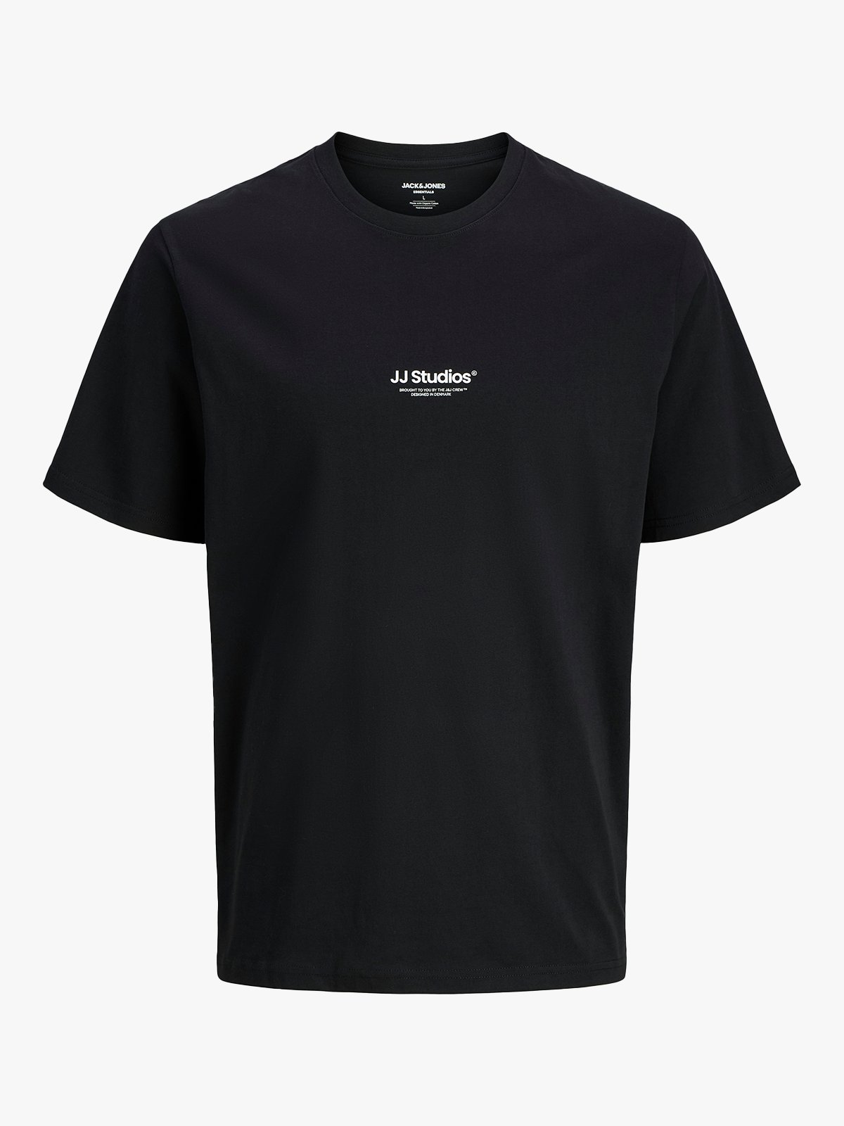 Jack and Jones Junior Soho Tee Crew Neck Black