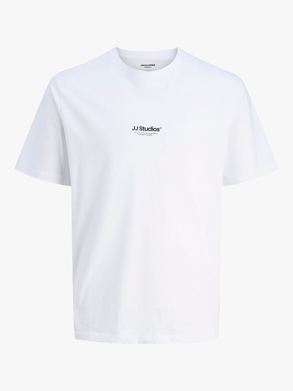 Jack and Jones Junior Soho Tee Crew Neck White
