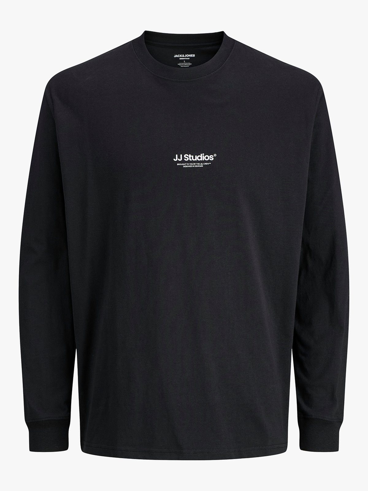 Jack and Jones Junior Soho Tee Crew Neck Jnr Black