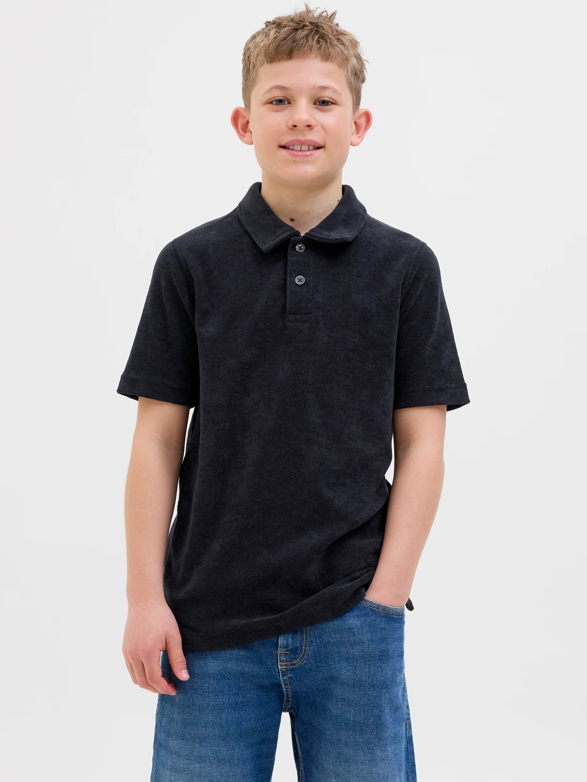 Jack and Jones Junior Laben Polo Junio Night Sky