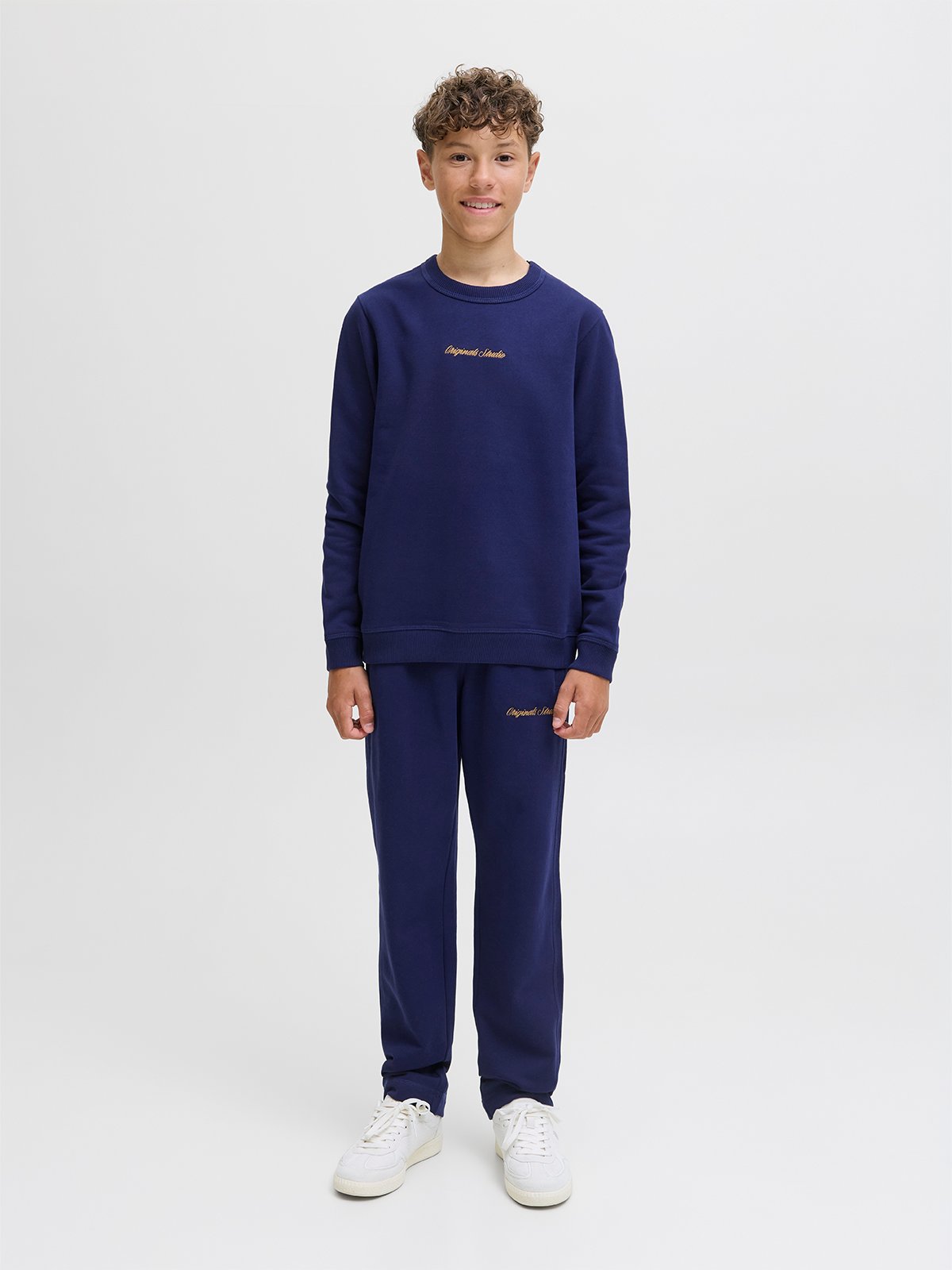 Jack and Jones Junior Kane Norrebro Sweat Pants Blå