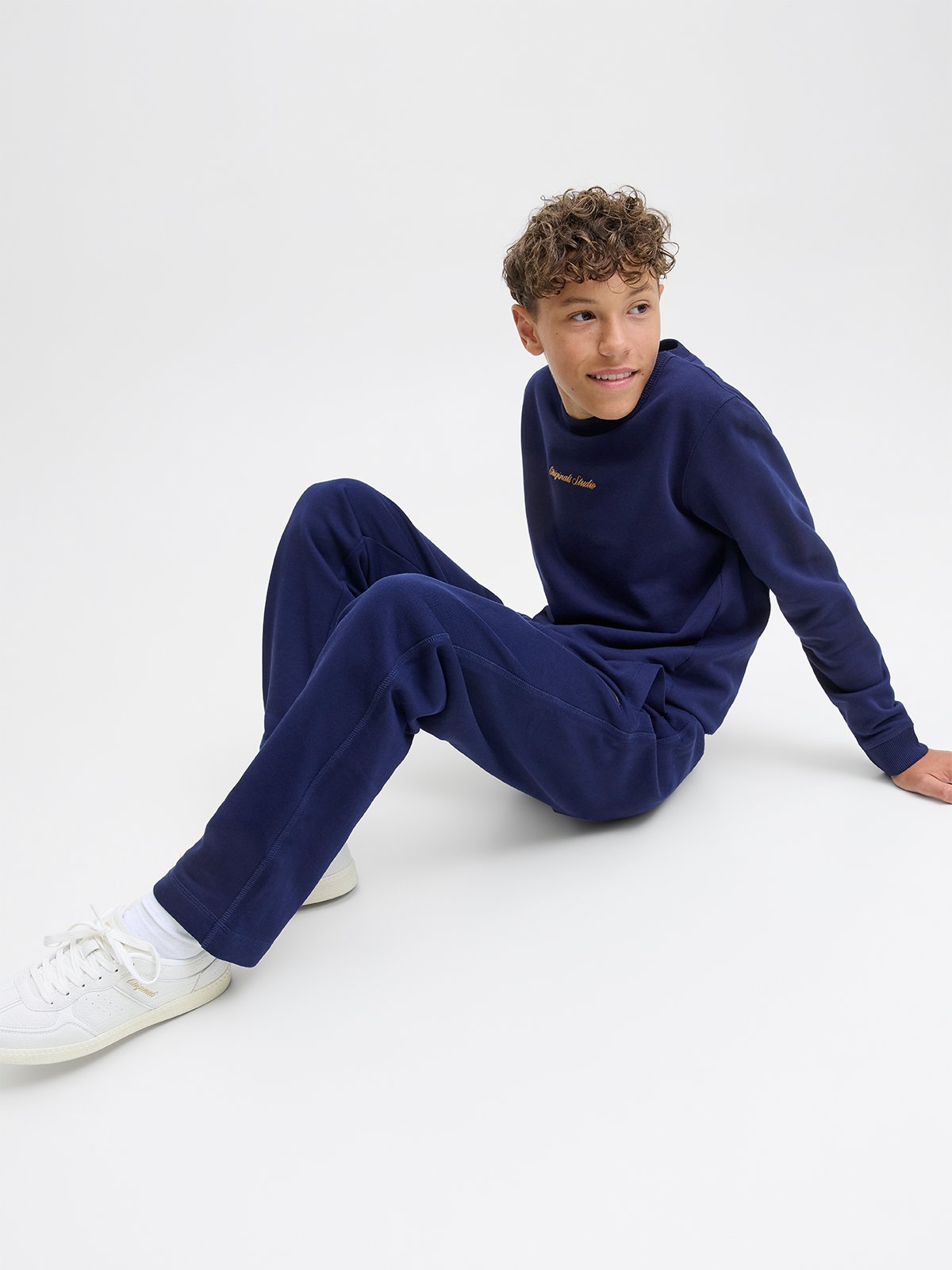 Jack and Jones Junior Kane Norrebro Sweat Pants Blå