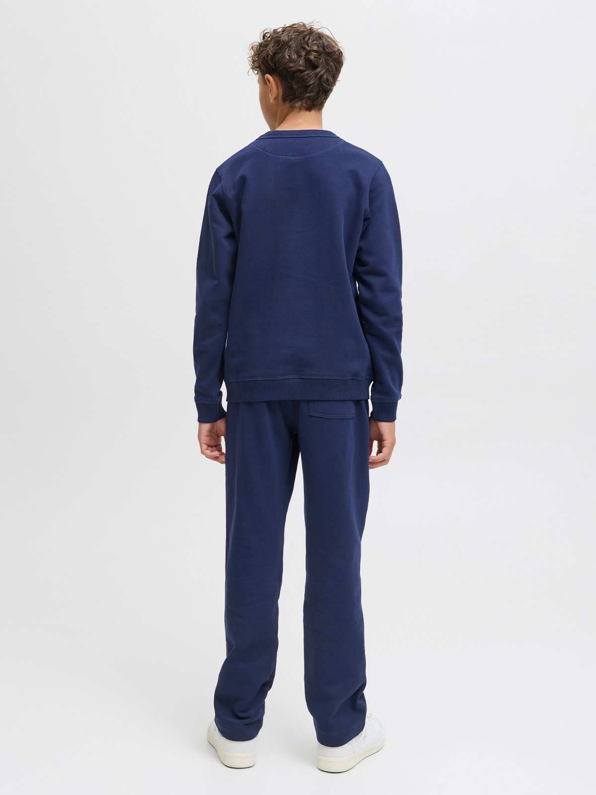 Jack and Jones Junior Norrebro Sweat Crew Jnr Ocean cavern