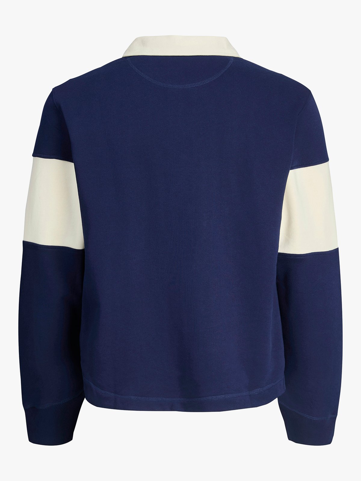 Jack and Jones Junior Norrebro Blocking Sweat Polo Ocean cavern