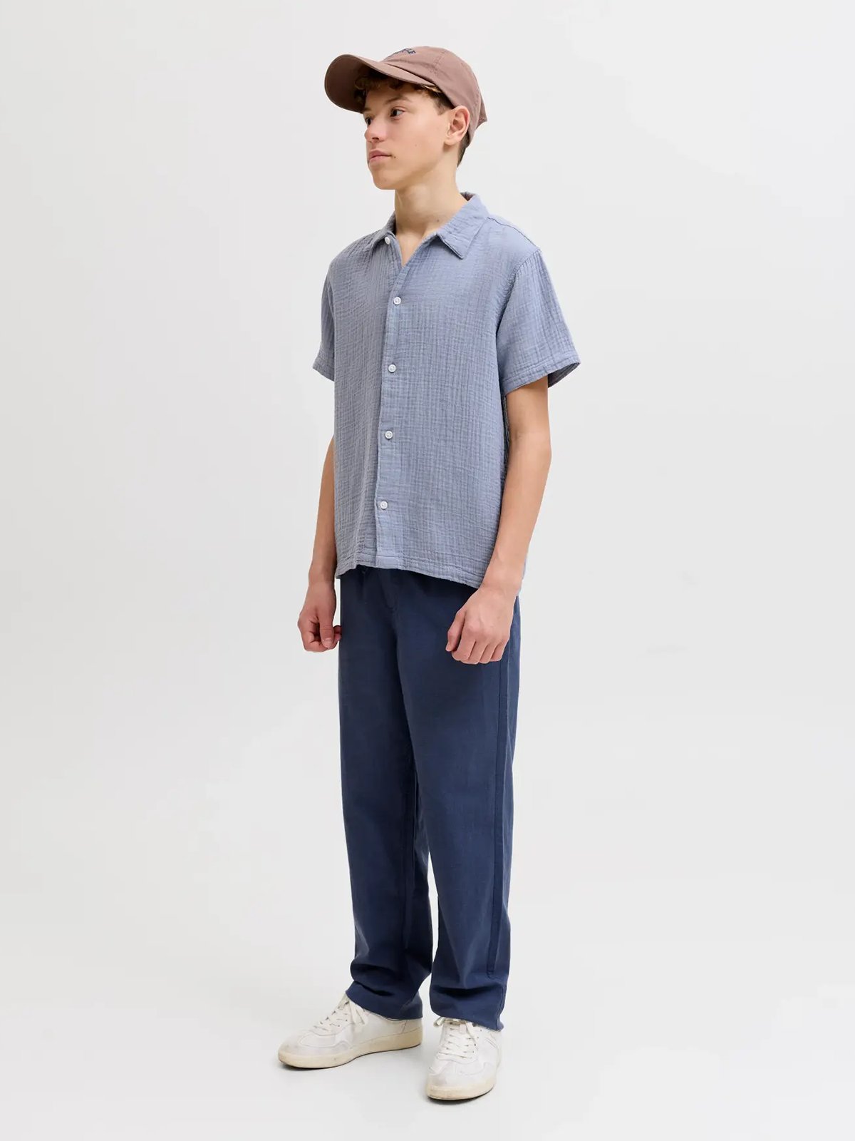 Jack and Jones Junior Junior Karl Breeze Jogger Sky Captain Solid