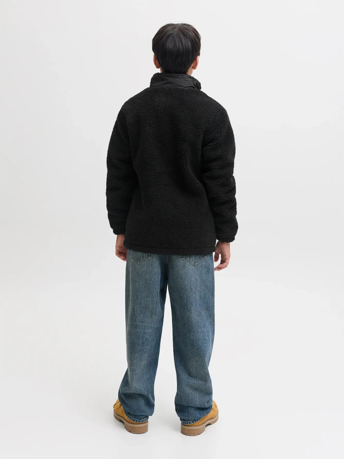 Jack & Jones Junior Soho Teddy Jacket Black
