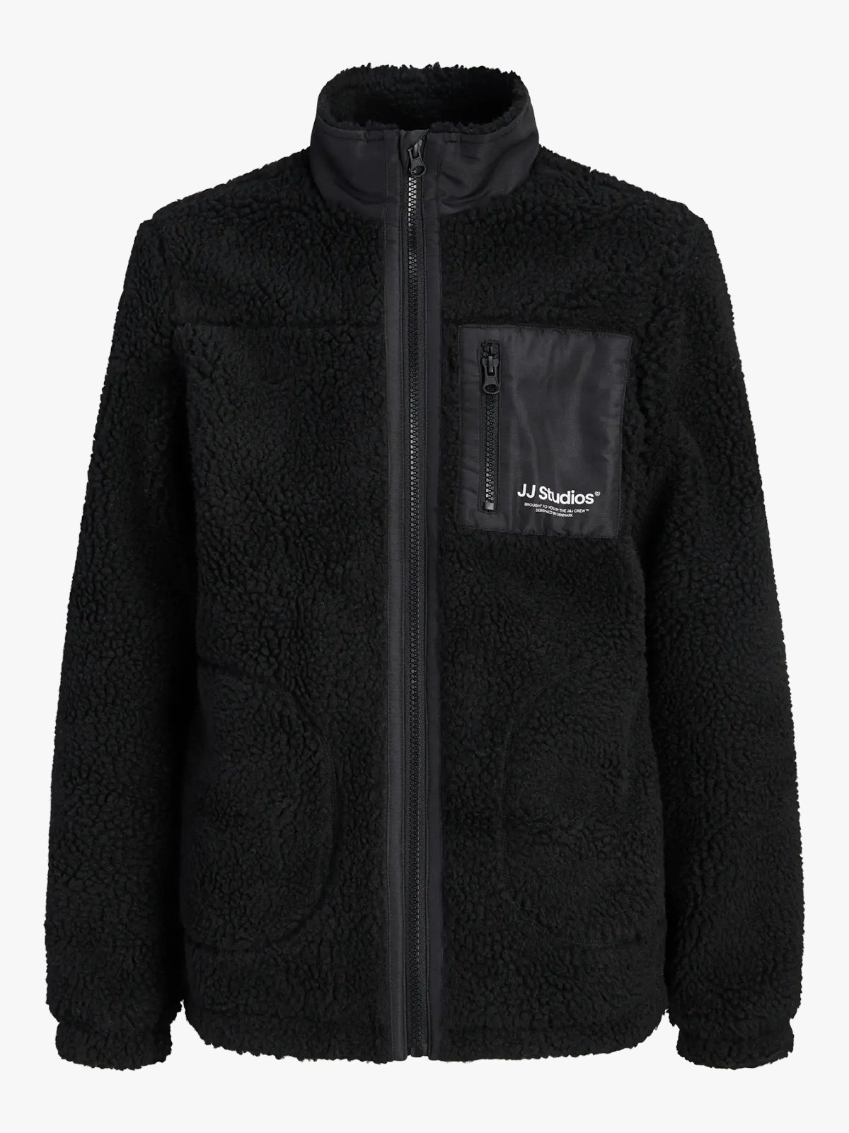 Jack & Jones Junior Soho Teddy Jacket Black
