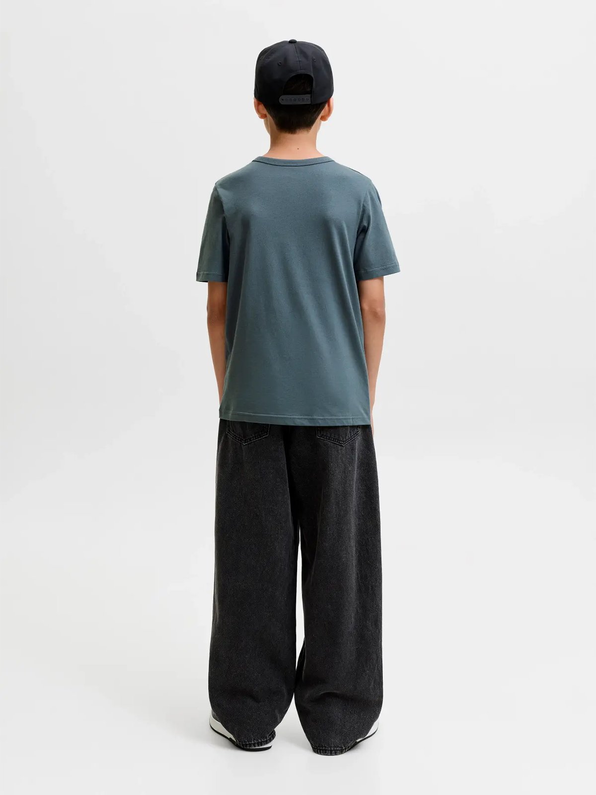 Jack and Jones Junior Cleveland Sweat Hood Turbulence