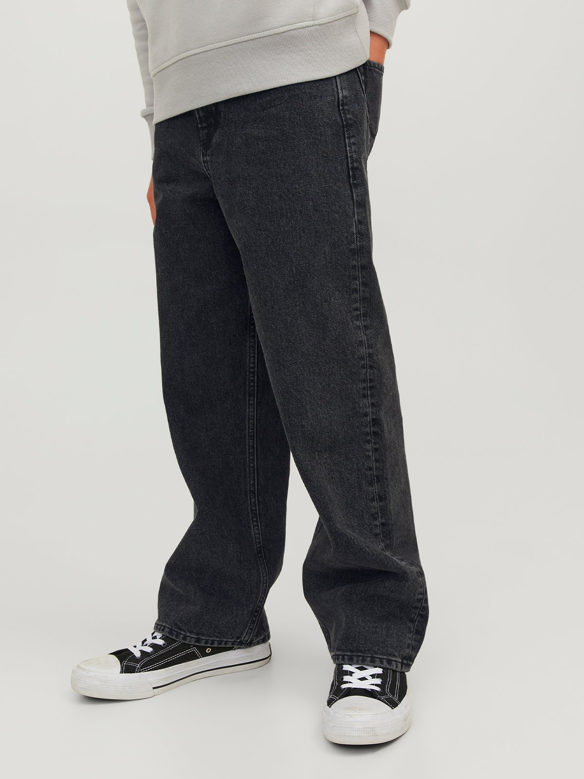 Jack and Jones Junior Alex Original Junior Black Denim