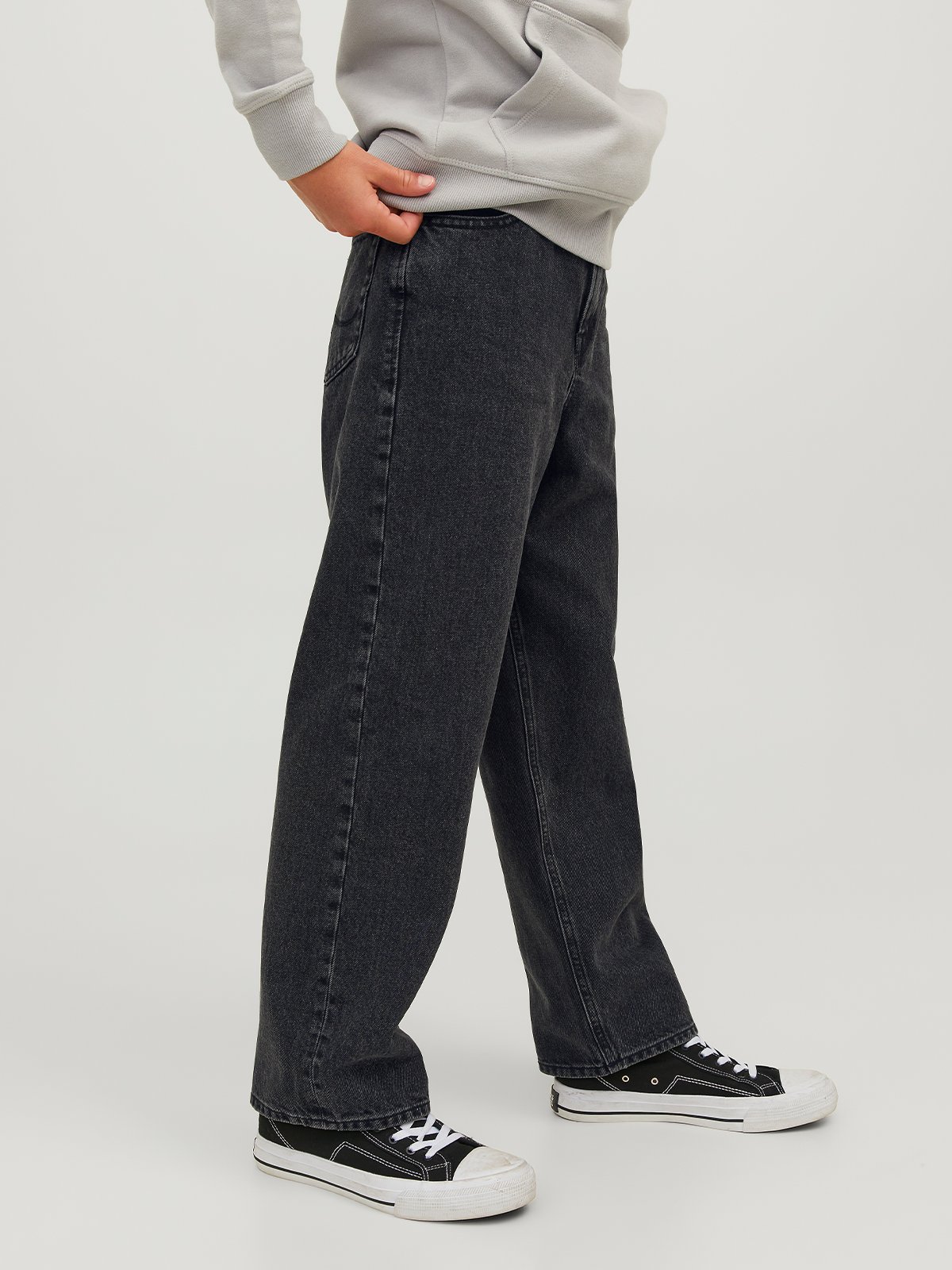 Jack and Jones Junior Alex Original Junior Black Denim