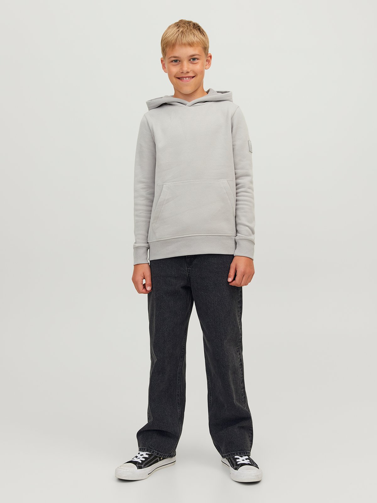 Jack and Jones Junior Alex Original Junior Black Denim