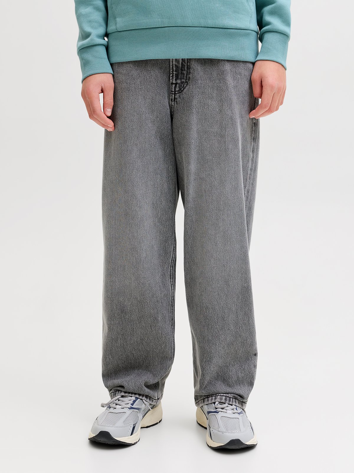 Jack and Jones Junior Alex Original Junior Grey Denim