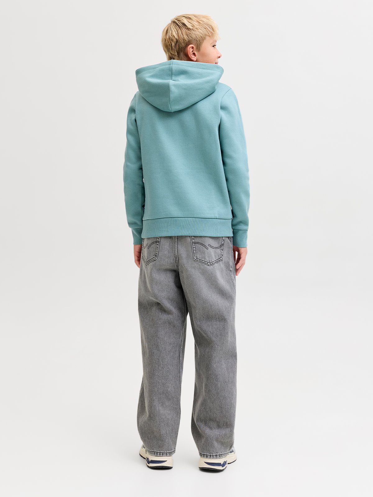 Jack and Jones Junior Alex Original Junior Grey Denim