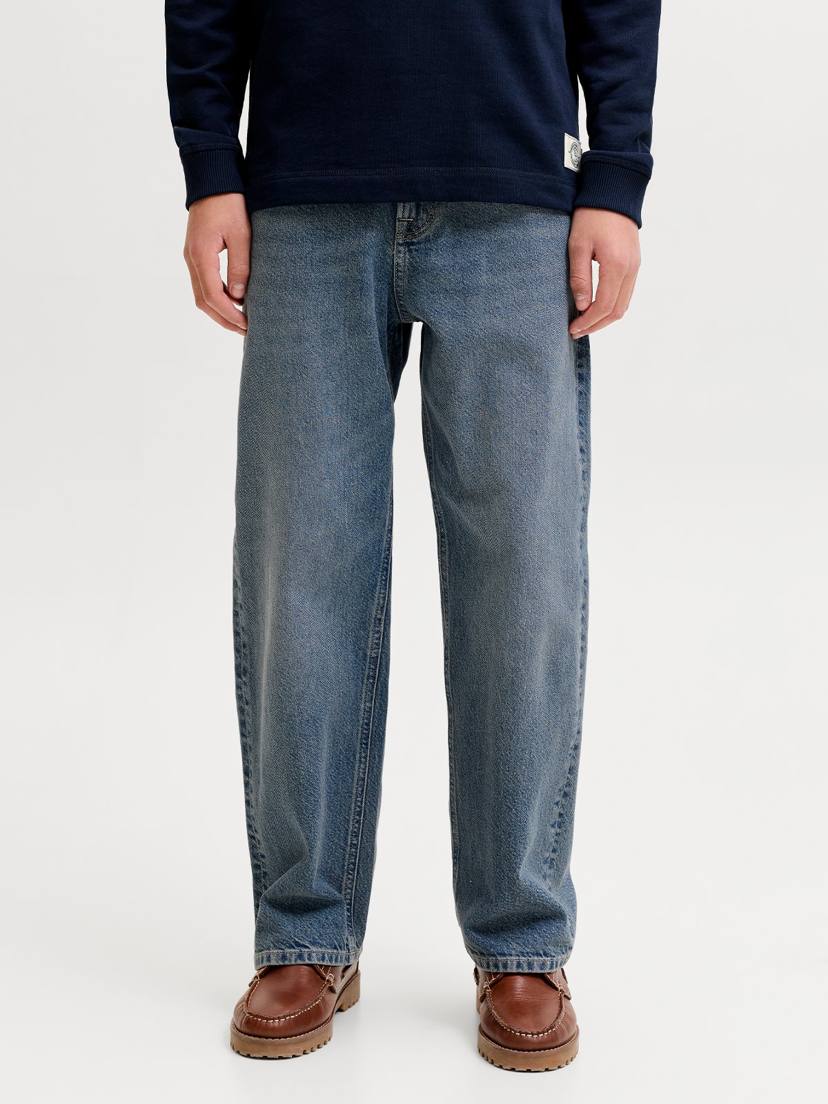 Jack and Jones Junior Alex Original Junior Blue Denim