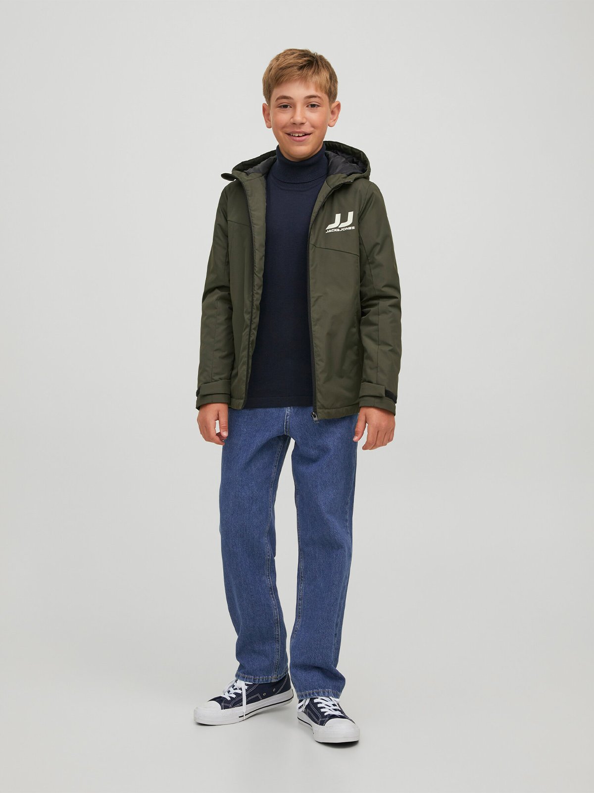 Jack and Jones Junior Chris Original Junior Blue Denim