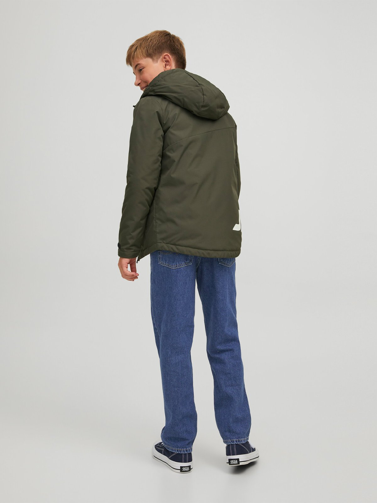 Jack and Jones Junior Chris Original Junior Blue Denim