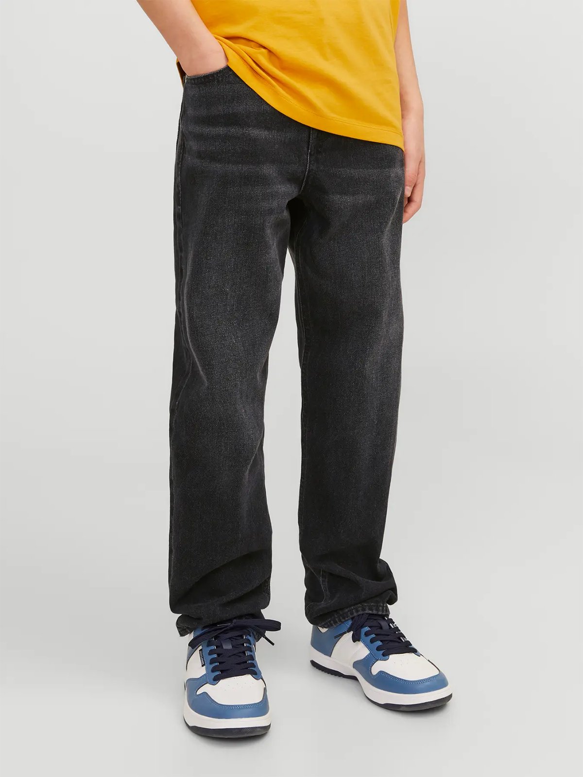 Jack and Jones Junior Chris Original Junior Black Denim