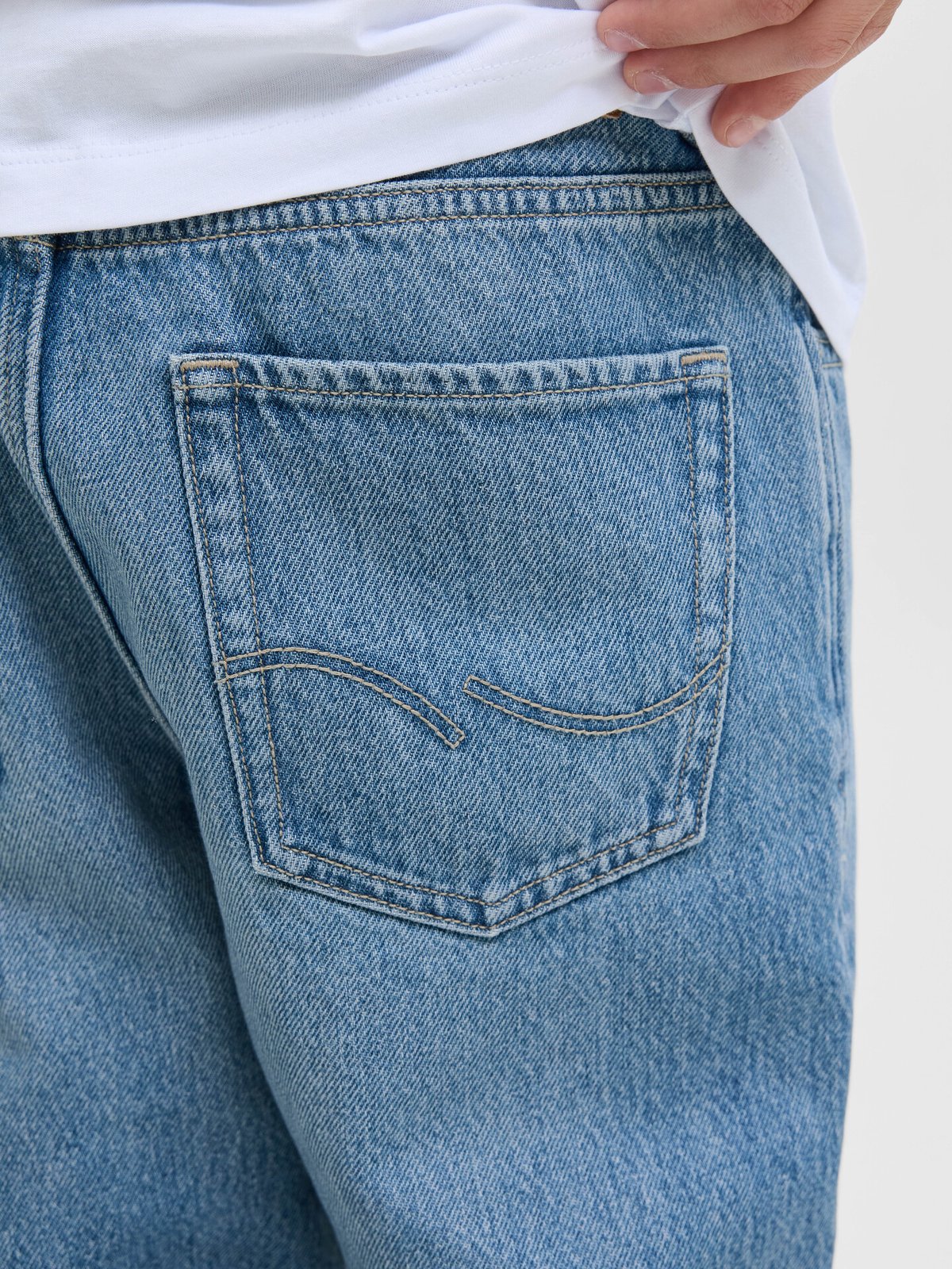 Jack and Jones Junior Chris Original Junior Blue Denim