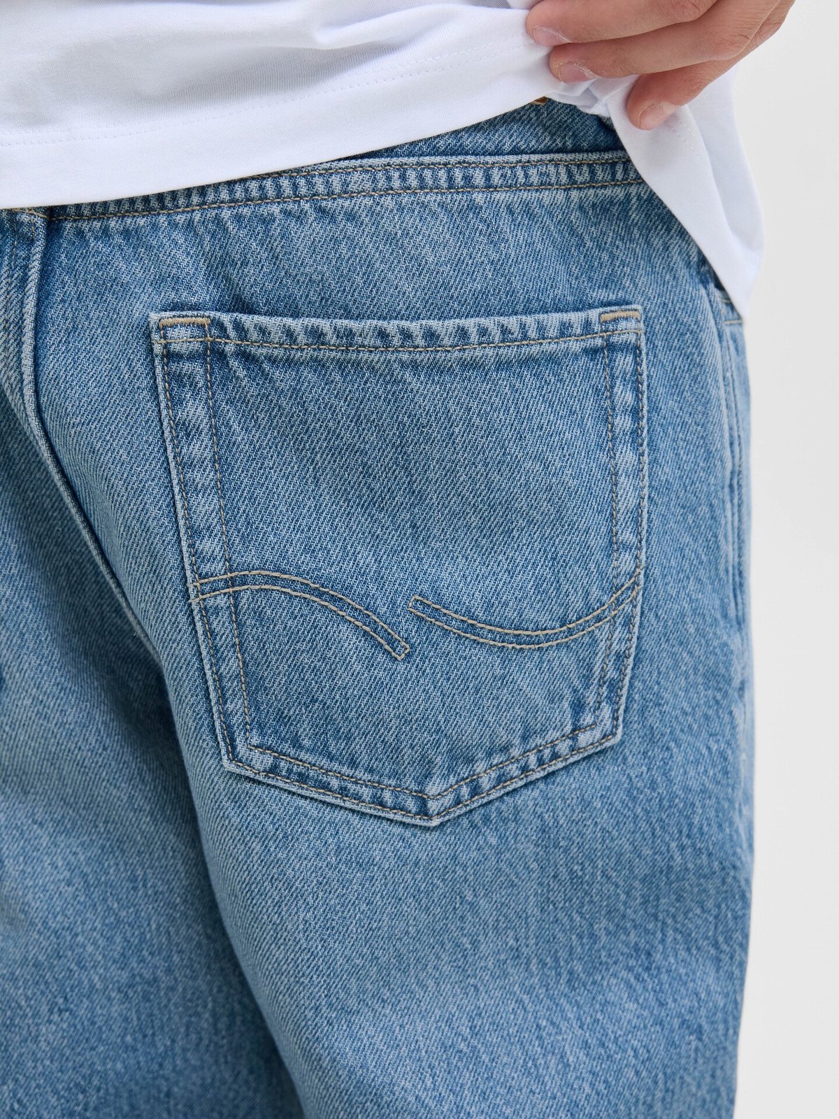 Jack and Jones Junior Chris Original Junior Blue Denim