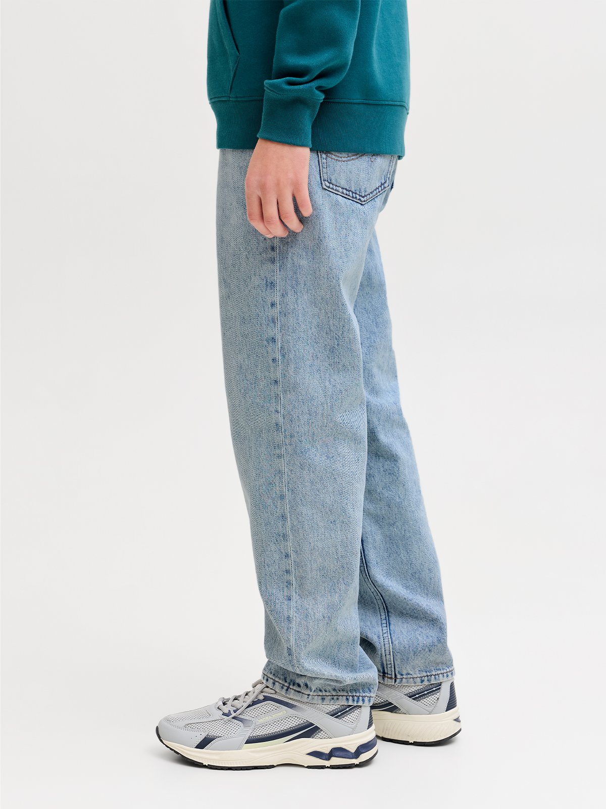 Jack and Jones Junior Chris Original Junior Blue Denim