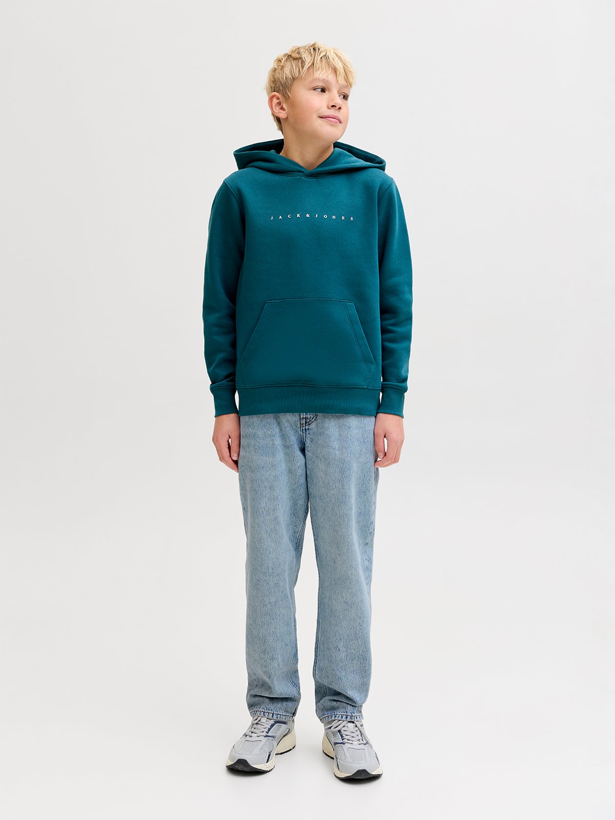 Jack and Jones Junior Chris Original Junior Blue Denim