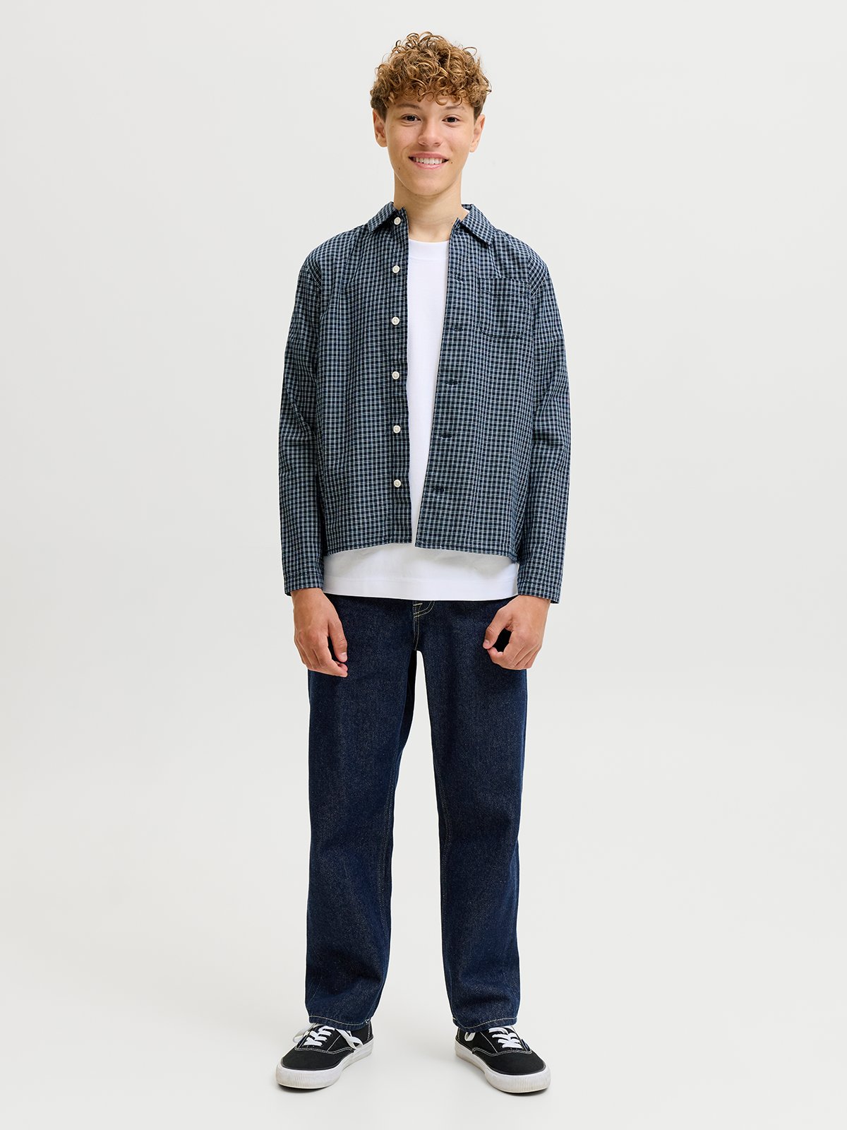 Jack and Jones Junior Chris Original Junior Blue Denim