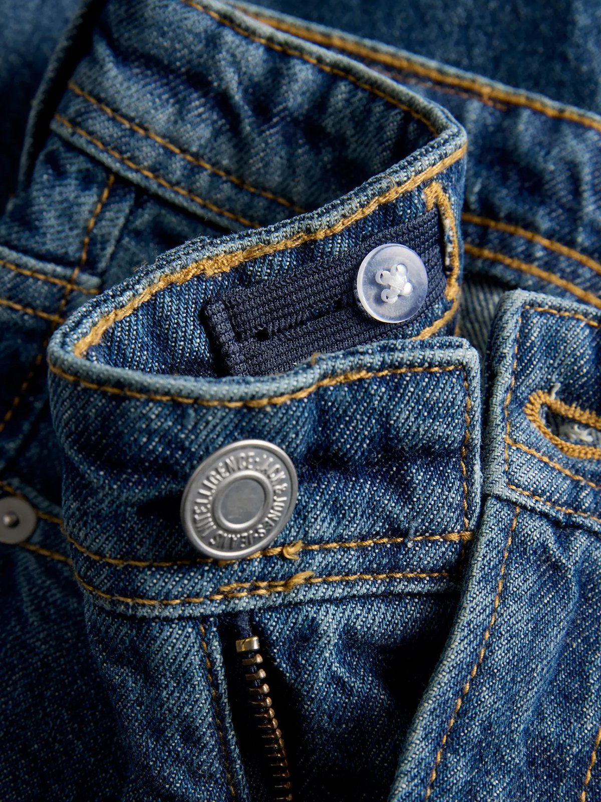 Jack and Jones Junior Chris Original Junior Blue Denim