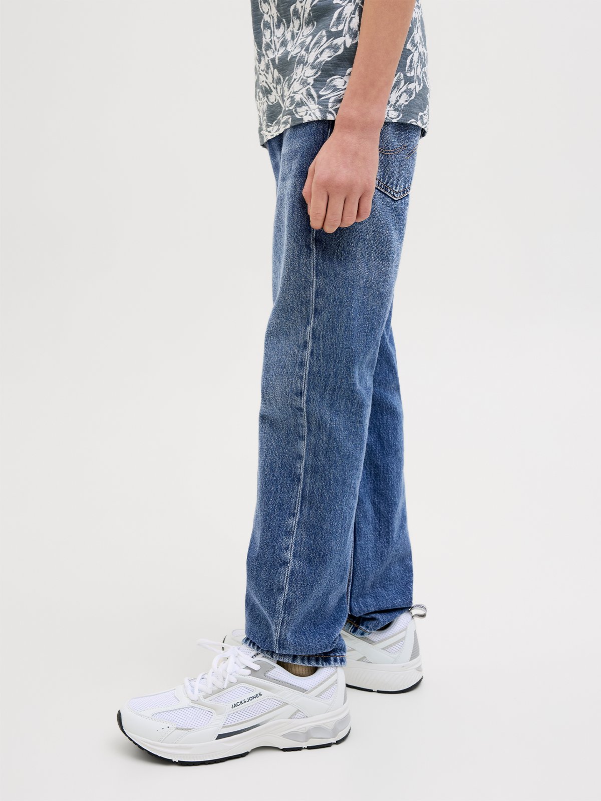 Jack and Jones Junior Clark Original Junior Blue Denim