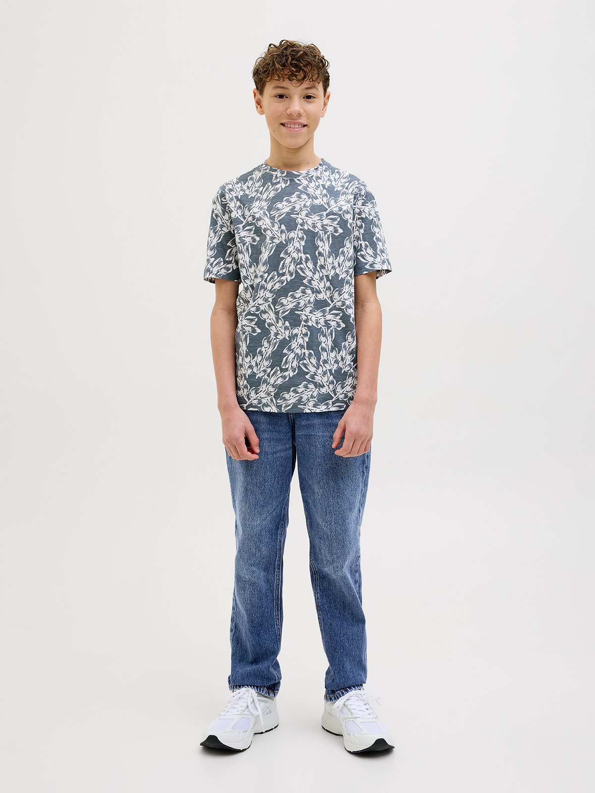 Jack and Jones Junior Clark Original Junior Blue Denim