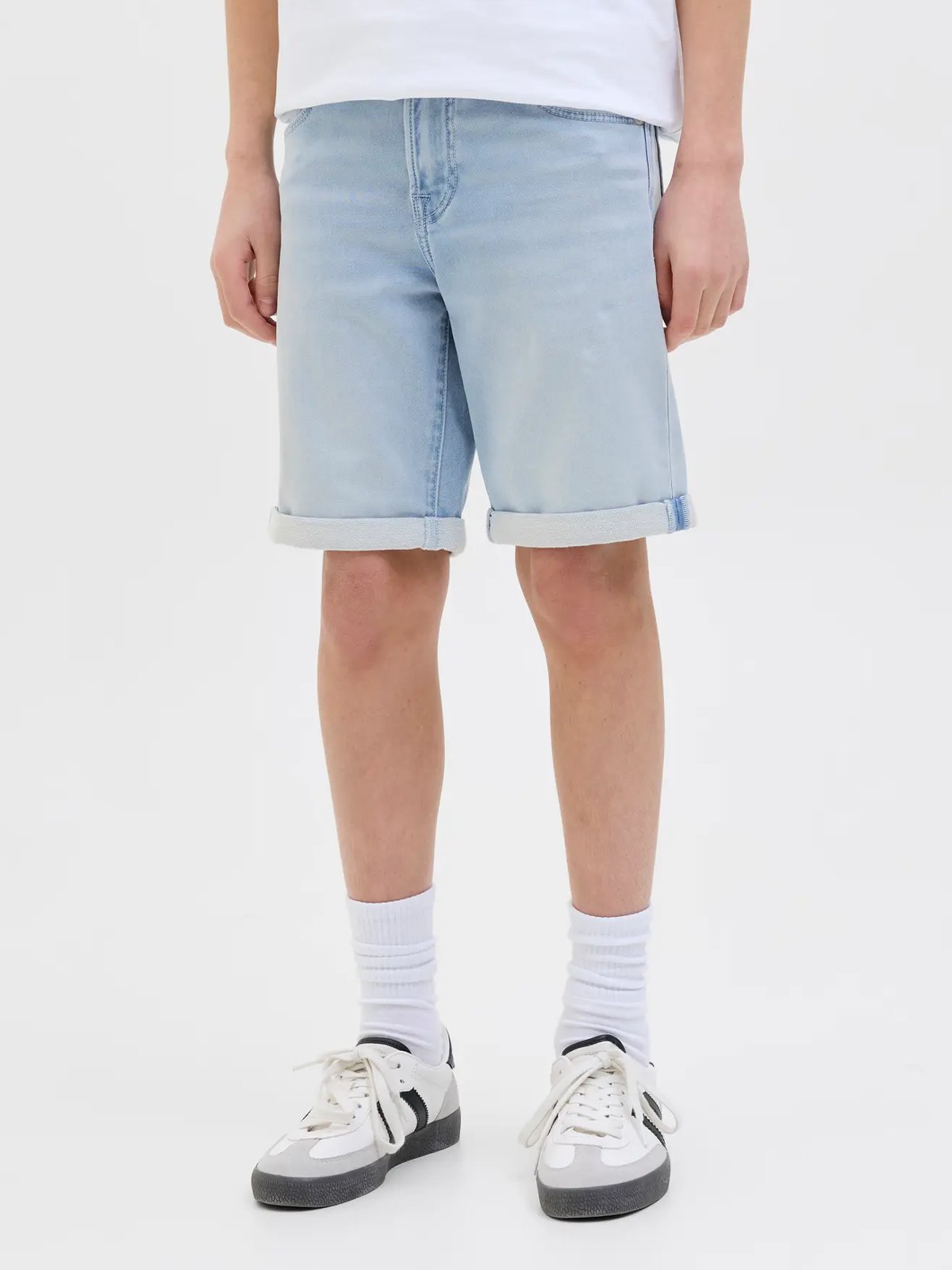 Jack and Jones Junior Rick Icon Shorts Junior Blue Denim