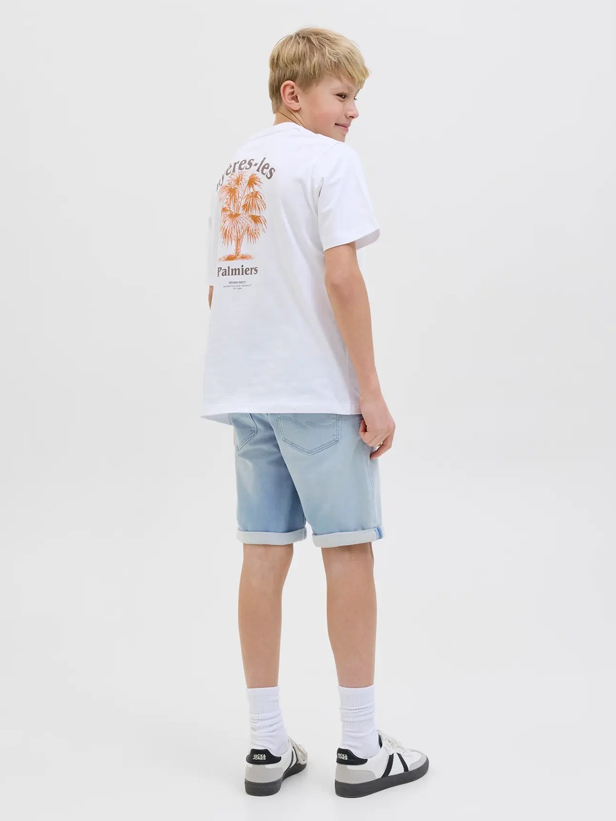 Jack and Jones Junior Rick Icon Shorts Junior Blue Denim