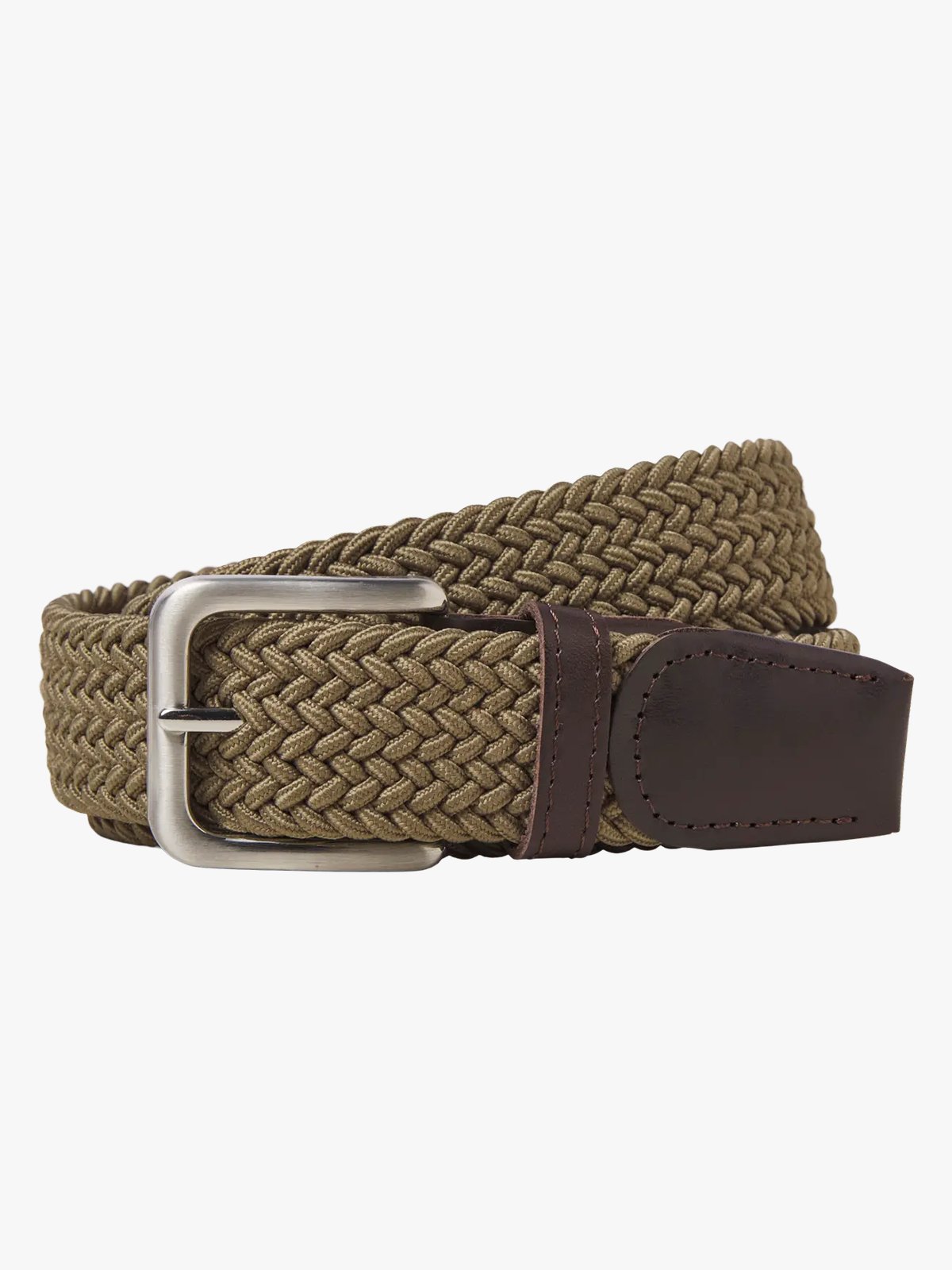 Jack and Jones Spring Woven Belt Oxford Tan