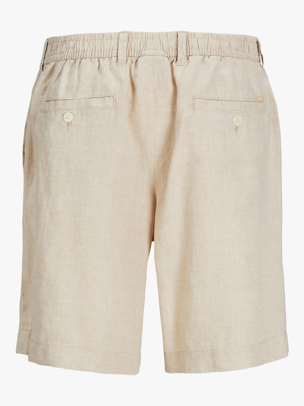 Jack and Jones Bill Lawrence Linen Shorts Silver Lining