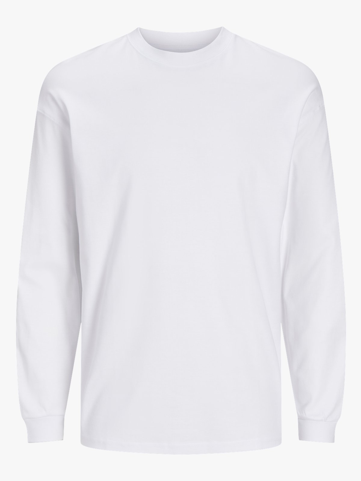 Jack and Jones Urban Edge Tee Long Sleeve O-Neck White