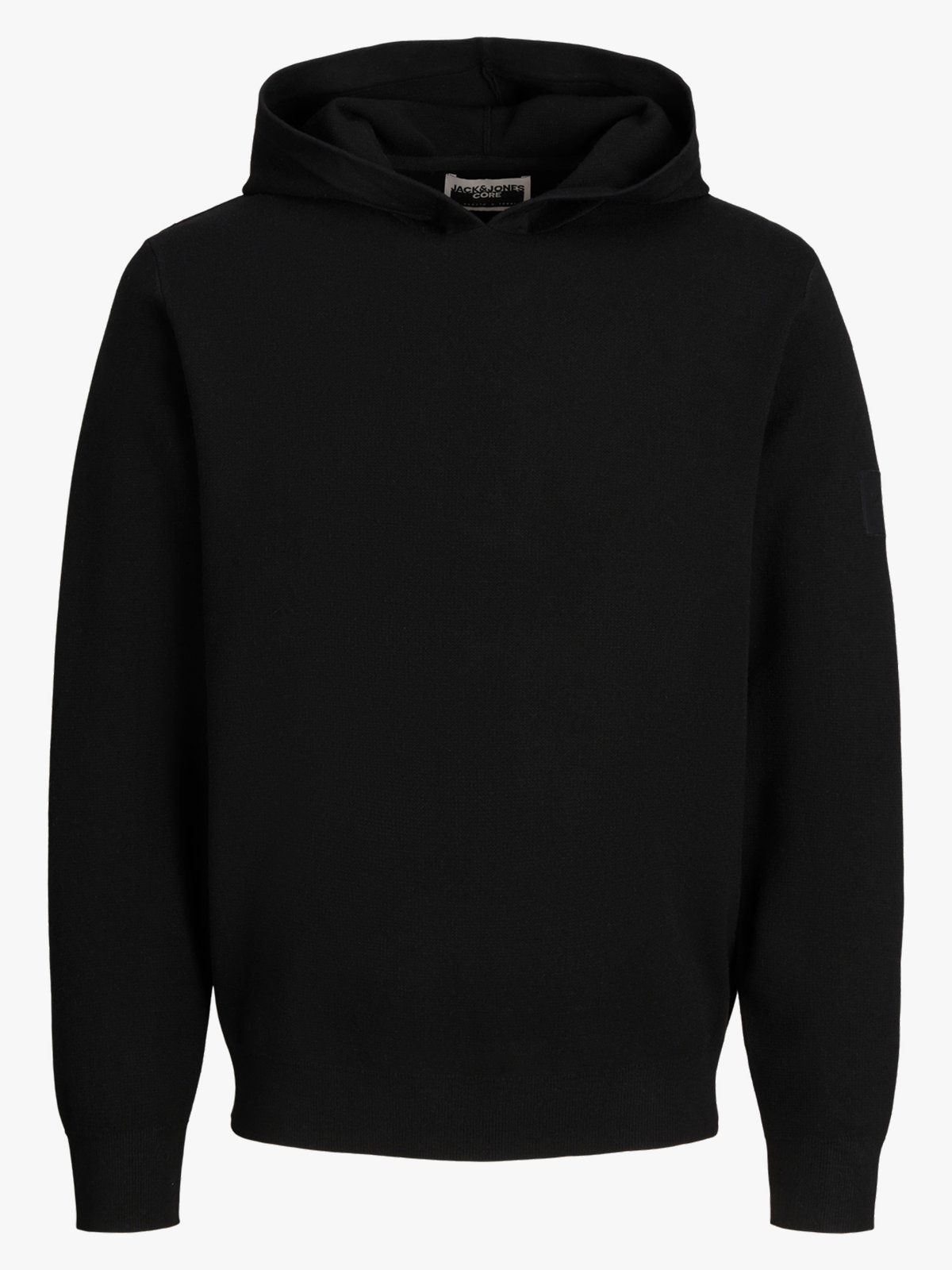 Jack and Jones Aero Knit Hood Black