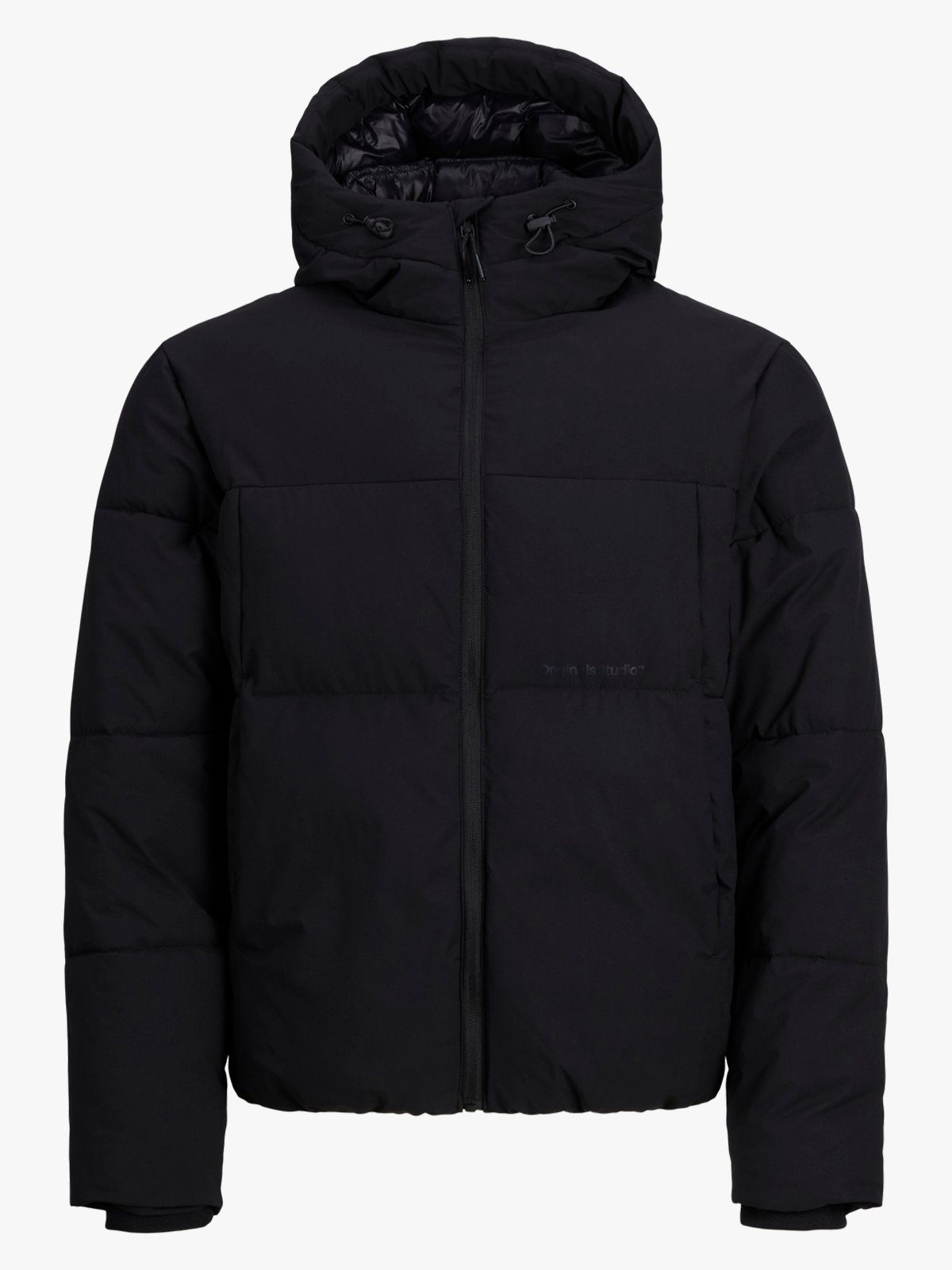Jack and Jones Vesterbro Puffer Jacket Black