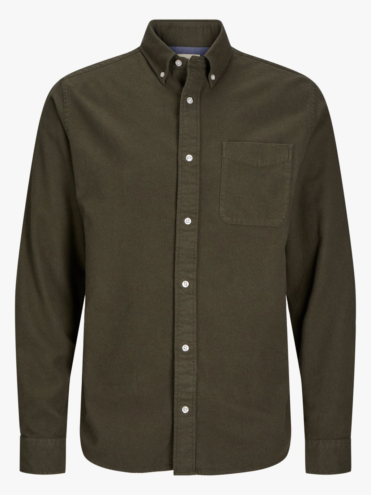 Jack and Jones Norris Flannel Long Sleeve Shirt Peat
